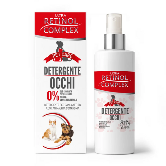 LIMPIADOR DE OJOS PARA MASCOTAS 100ML – RETINOL COMPLEX